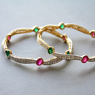 Swarovski Silver Bangle