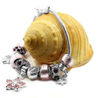 Pandora Sterling Silver Charm Bracelet - Signature Collection