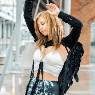 Anthropologie Winter Crop Top - Heritage Collection