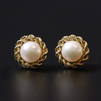Swarovski Rose Gold Earrings