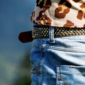 Michael Kors Quilted Belt