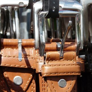 Coach Quilted Belt - Travel Series