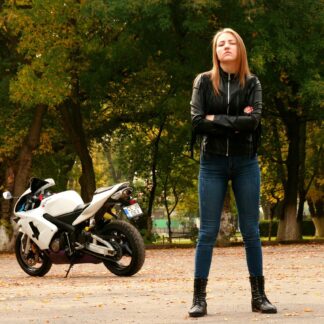 Columbia Tailored Leather Jacket