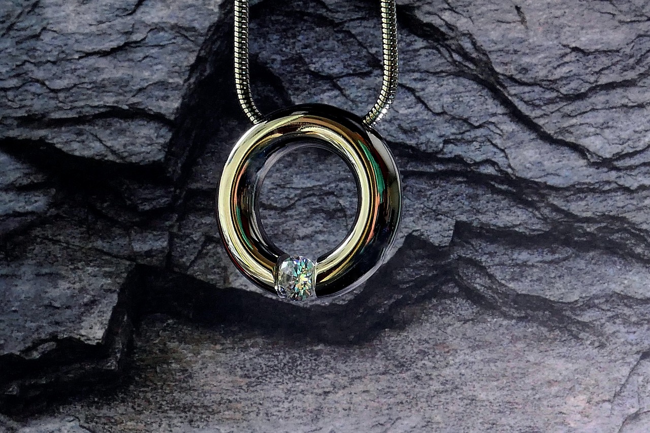 Swarovski Silver Pendant - Anniversary Series