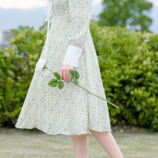 Uniqlo Pleated Wrap Dress