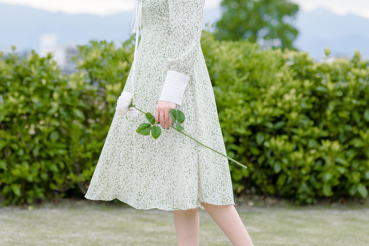 Uniqlo Pleated Wrap Dress